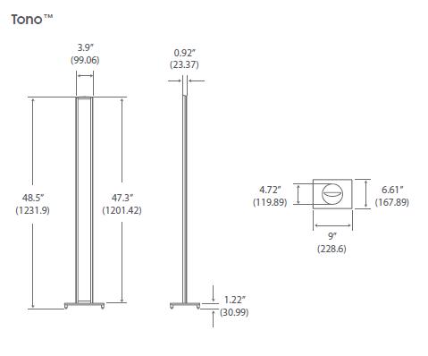 KON0086 Dimensions